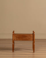 Pair of Henning Kjaernulf Oak Brutalist Nightstands, Denmark, 1960s