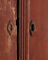 Red Painted Pine Cabinet / Buffet, Scandinavian, Early 19th Century