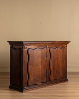 French Oak Two Door Buffet Counter, France, 19th/Early 20th Century