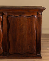 French Oak Two Door Buffet Counter, France, 19th/Early 20th Century