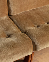 Carl Straub Style German Modular Lounge Sofa, Denmark, 1970s