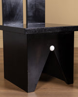 Ebonized Oak Lounge Set Manner of Pieter De Bruyne, Belgium, 20th Century