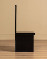Ebonized Oak Lounge Set Manner of Pieter De Bruyne, Belgium, 20th Century