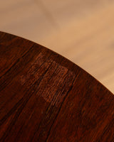 Dutch Art Deco Rosewood Veneer Side Table, Netherlands, 1930s