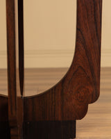 Dutch Art Deco Rosewood Veneer Side Table, Netherlands, 1930s