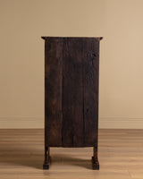 Small Carved Alpine Cabinet, France, Early 19th Century