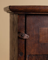 Small Carved Alpine Cabinet, France, Early 19th Century