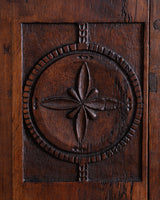 Small Carved Alpine Cabinet, France, Early 19th Century
