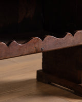 Small Carved Alpine Cabinet, France, Early 19th Century