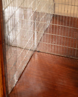 Art Deco Burl Bar Cabinet w/ Ebonized Legs, Italy, 1930's
