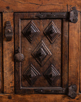 Wood & Iron Mountain Cabinet, France, 1940's