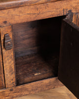 Wood & Iron Mountain Cabinet, France, 1940's