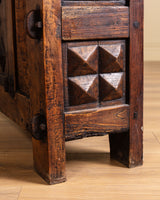 Wood & Iron Mountain Cabinet, France, 1940's