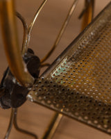 Brass Bar Cart / Serving Trolley, Sweden, 1950's