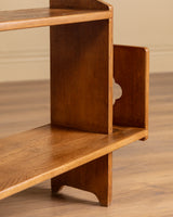 Oak Bookshelf by Guillerme & Chambron, France, 1950's