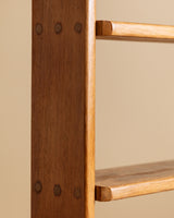 Oak Bookshelf by Guillerme & Chambron, France, 1950's