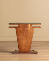 Italian Art Deco Green Painted Console Table, 1930's