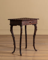 Black Forest Carved Occasional Table, Switzerland, 19th Century