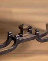 French Iron & Tile Coffee Table, Manner of Roger Capron, 1960's