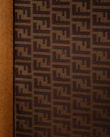 Art Deco Cerused Oak Four Door Hutch, France, 1940s
