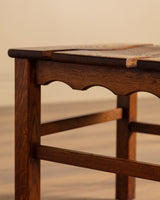 Set of 6 "Razor Blade" Oak Chairs, Attributed to Henning Kjaernulf, 1960's