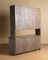 Primitive Painted Pine Two-Piece Hutch, United States, 19th Century
