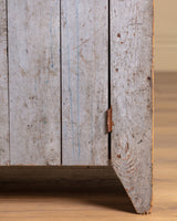 Primitive Painted Pine Two-Piece Hutch, United States, 19th Century