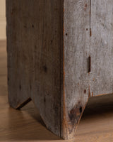 Primitive Painted Pine Two-Piece Hutch, United States, 19th Century