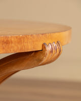 Art Deco Mahogany Occasional Table, France, 1930s