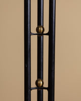 Swedish Pleated Shade Floor Lamp, Sweden, 1950s
