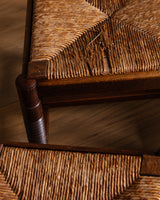 Set of 6 Art Deco Oak Dining Chairs by Charles Dudouyt, France, 1940s