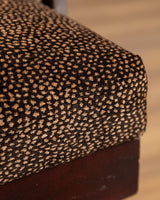 Studio Steel & Wood Lounge Chair in Dotted Fawn, United States, 1970's