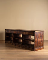 Monumental Italian Six-Drawer Rustic Sideboard, 1850's