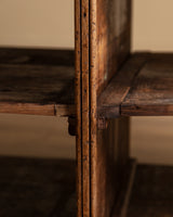 Monumental Italian Six-Drawer Rustic Sideboard, 1850's