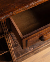 Monumental Italian Six-Drawer Rustic Sideboard, 1850's