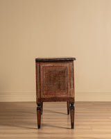 Neoclassical Paint Decorated Two-Drawer Chest, Italy, 19th Century