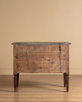 Neoclassical Paint Decorated Two-Drawer Chest, Italy, 19th Century