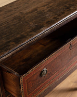 Neoclassical Paint Decorated Two-Drawer Chest, Italy, 19th Century