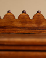 Folk Art Carved Floral Petite Chest, Italy, Late 19th Century