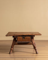 Antique Plank Top Coffee Table, Italy, 19th Century
