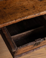 Antique Plank Top Coffee Table, Italy, 19th Century