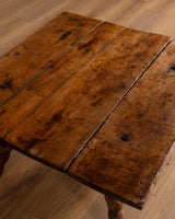 Antique Plank Top Coffee Table, Italy, 19th Century