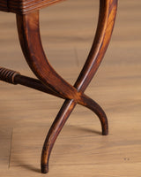 Carved and Inlaid Sewing Table Manner of Luigi Scremin, Italy, 1930's