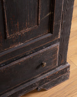 Black Painted Armoire, France, Early 20th Century