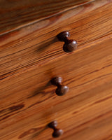 19th Century Four Drawer Pitch Pine Dresser, France - Lone Fox