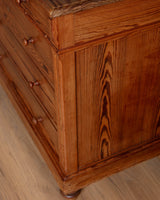 19th Century Four Drawer Pitch Pine Dresser, France - Lone Fox