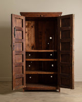 19th Century Indonesian Door Armoire - Lone Fox