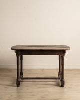 19th Century Italian Farmhouse Plank Top Dining Table - Lone Fox