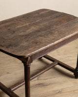 19th Century Italian Farmhouse Plank Top Dining Table - Lone Fox