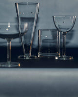Firenze Nick & Nora Glass w/ Swarovski Crystal (Set of 4)